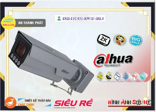 Lắp đặt camera Camera Dahua DHI-ITC431-RW1F-IRL8
