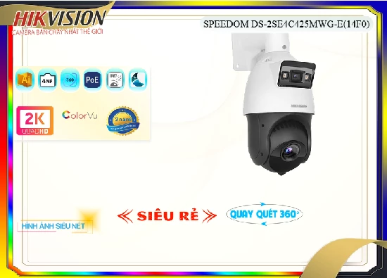 Lắp đặt camera Camera Hikvision DS-2SE4C425MWG-E(14F0)
