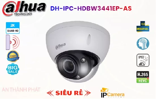 Lắp đặt camera Camera IP Dahua DH-IPC-HDBW3441EP-AS