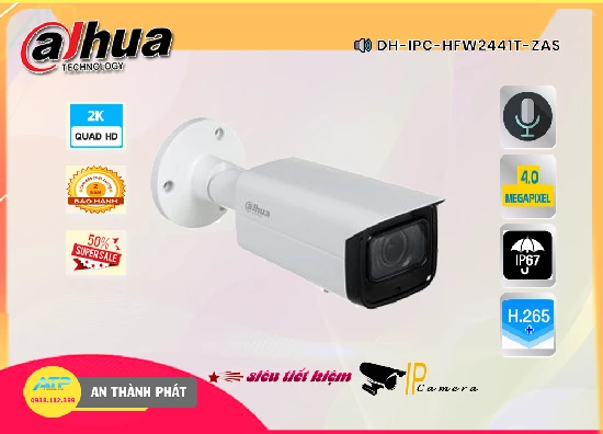 Lắp đặt camera Camera IP Dahua DH-IPC-HFW2441T-ZAS