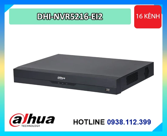 đầu ghi dahua dhi-nvr5216-ei2, đầu ghi ip dahua 16 kênh, đầu ghi ai dahua wizsense, đầu ghi dahua acuPick, đầu ghi dahua nhận diện khuôn mặt