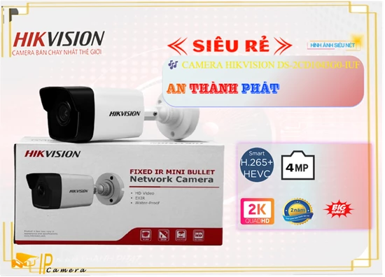 Lắp đặt camera Camera Hikvision DS-2CD1043G0-IUF