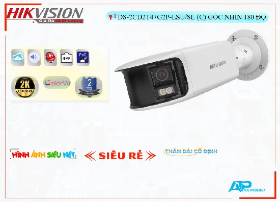 Lắp đặt camera Camera Hikvision DS-2CD2T47G2P-LSU/SL(C)
