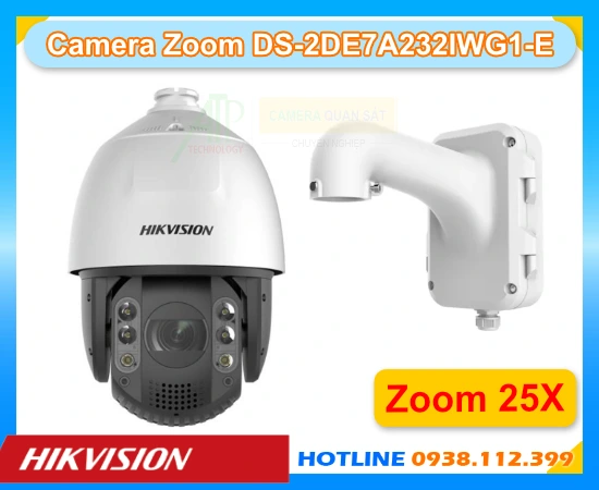 Camera Hikvision DS-2DE7A225IWG1-EHUN, DS-2DE7A225IWG1-EHUN, Camera Speed Dome Hikvision 15X, Camera PTZ Hikvision 2MP, Camera Zoom Quang Học 15X, Camera Hồng Ngoại 100m Hikvision, Camera AcuSense Hikvision, Camera IP Ngoài Trời Hikvision