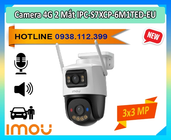 Lắp đặt camera Camera 4G Imou IPC-S7XCP-6M1TED-EU 2 Ống Kính
