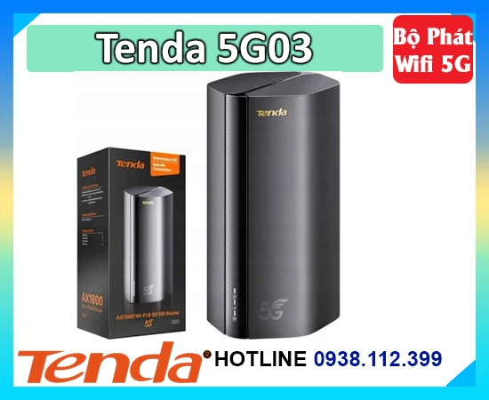 Lắp đặt camera Bộ Phát Wifi Tenda 5G03 Hỗ Trợ 5G