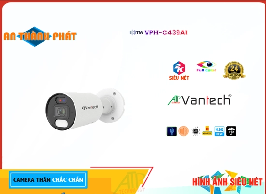 Lắp đặt camera Camera An Ninh VanTech VPH-C439AI Chức Năng Cao Cấp