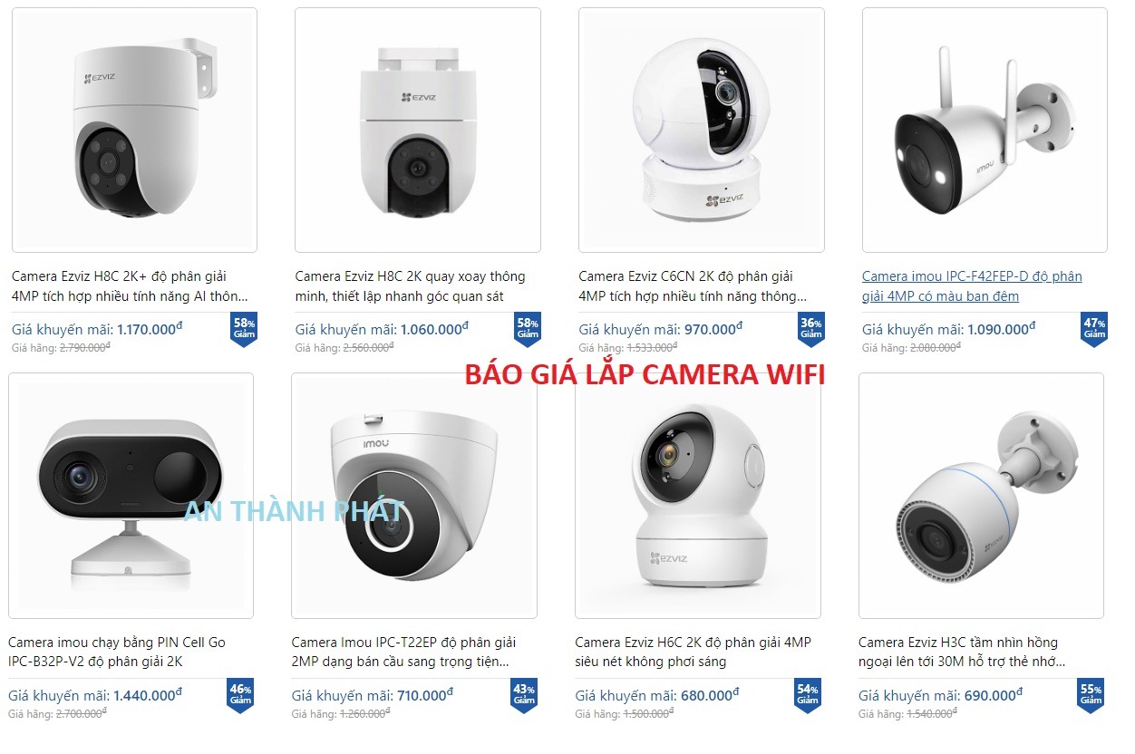 LẮP ĐẶT CAMERA WIFI TẠI QUẬN 1