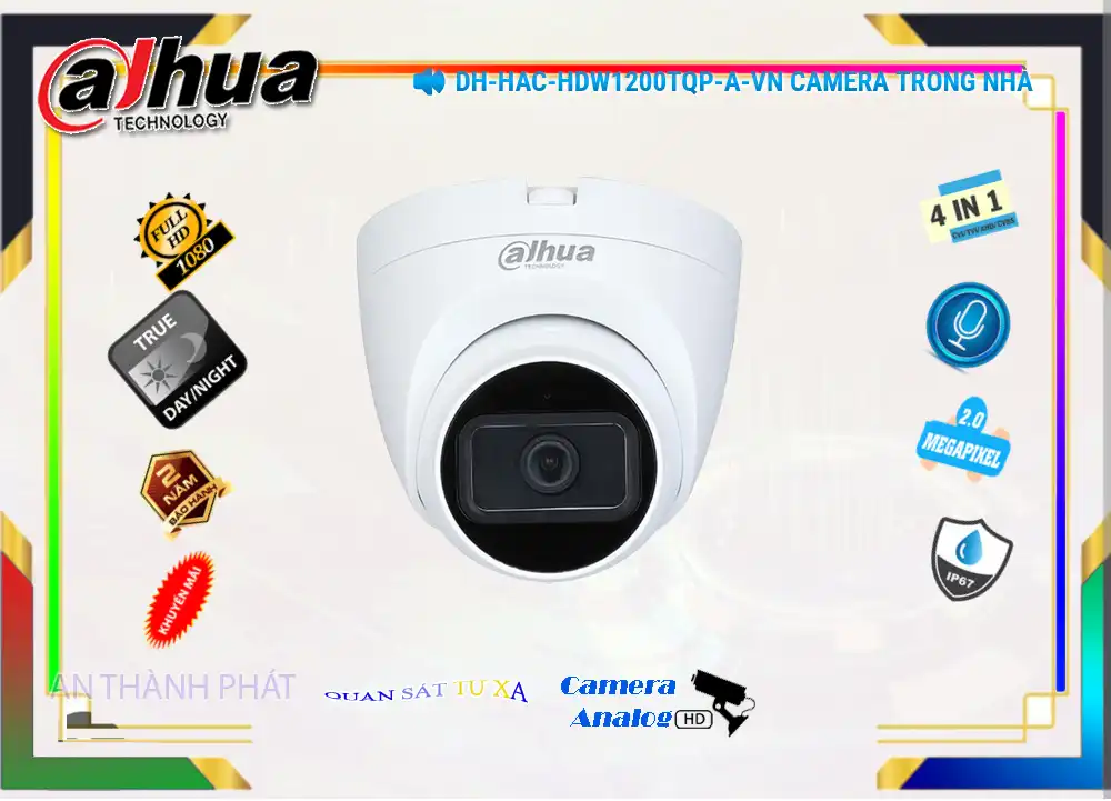 DH-HAC-HDW1200TQP-A-VN sắc nét Dahua DH-HAC-HDW1200TQP-A-VN sắc nét Dahua