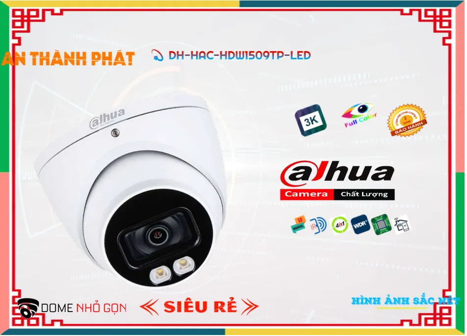 ➠ DH-HAC-HDW1509TP-LED sắc nét Dahua ➠ DH-HAC-HDW1509TP-LED sắc nét Dahua