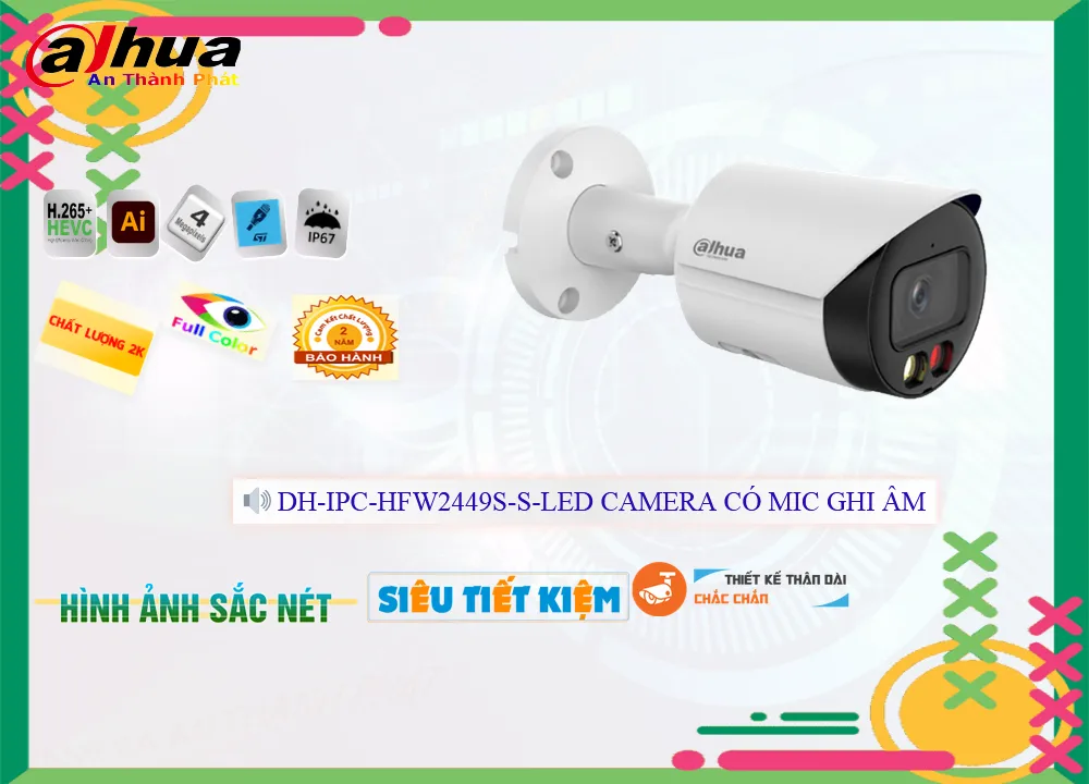 Camera Dahua DH-IPC-HDW2449T-S-LED,Giá DH-IPC-HDW2449T-S-LED, Loại Camera an ninh DH-IPC-HDW2449T-S-LED Giá Hãng,Bán rẻ DH-IPC-HDW2449T-S-LED,DH-IPC-HDW2449T-S-LED Ip POE sắc nét  giá mới nhất,thông số DH-IPC-HDW2449T-S-LED 4.0 megapixel Ultra 2k ,DH-IPC-HDW2449T-S-LED Giá rẻ,tuổi thọ DH-IPC-HDW2449T-S-LED,DH-IPC-HDW2449T-S-LED Chính hãng,phân phối DH-IPC-HDW2449T-S-LED,Nơi bán DH-IPC-HDW2449T-S-LED,DH-IPC-HDW2449T-S-LED Tốt nhất,Giá Bán DH-IPC-HDW2449T-S-LED,DH-IPC-HDW2449T-S-LED Giá Thấp Nhất,DH-IPC-HDW2449T-S-LED bán rẻ