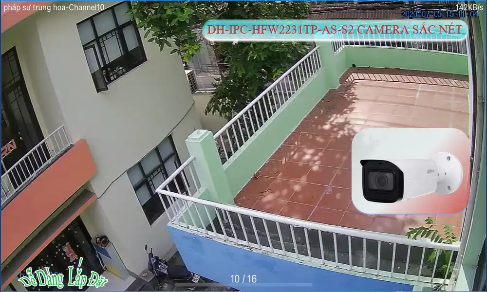 DH-IPC-HFW2231TP-AS-S2 sắc nét Dahua