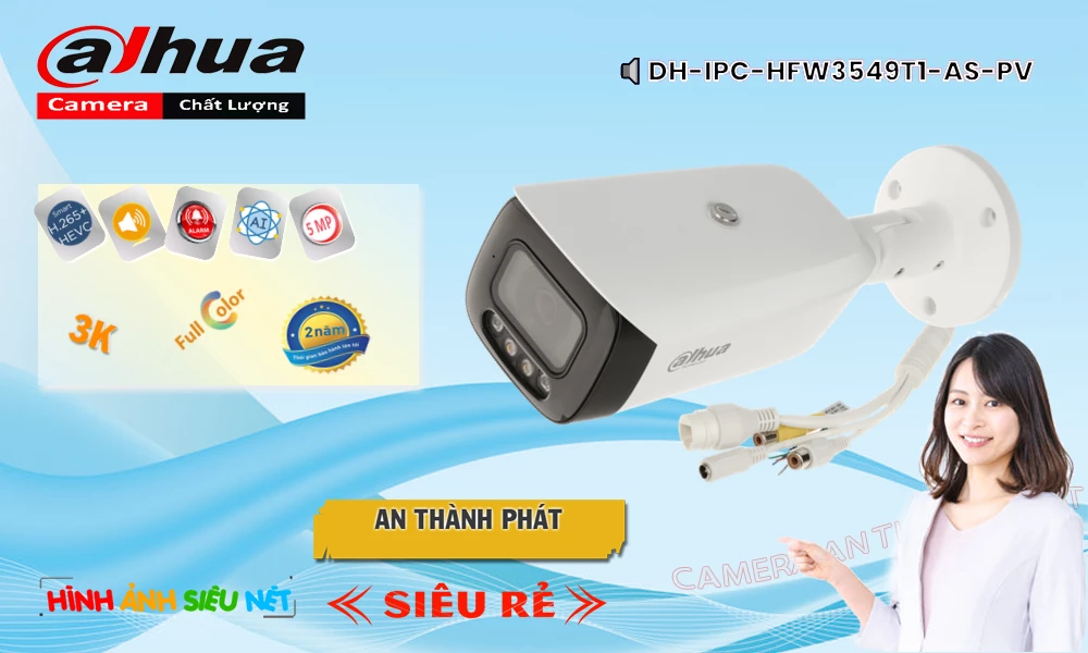 DH-IPC-HFW3549T1-AS-PV sắc nét Dahua