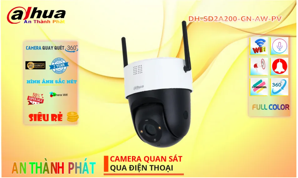 DH-SD2A200-GN-AW-PV sắc nét Dahua ➠