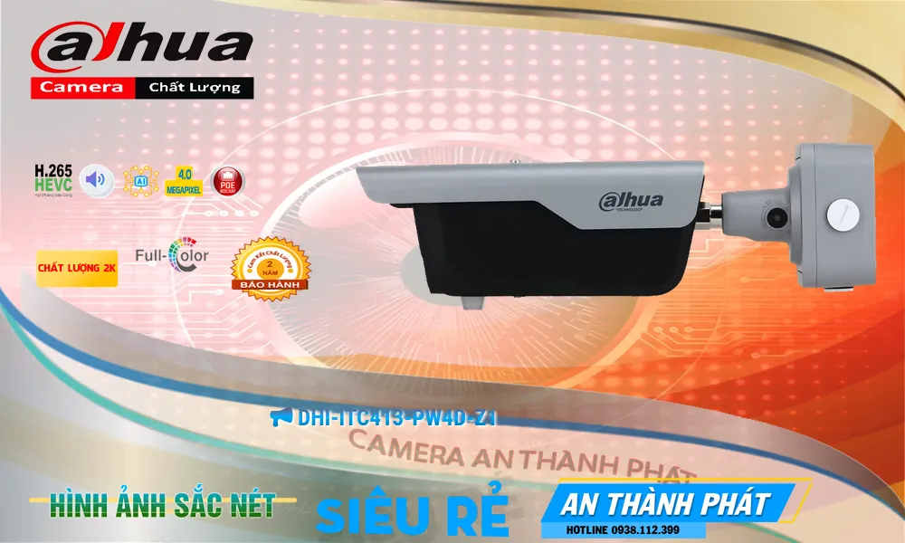 DHI-ITC413-PW4D-Z1 sắc nét Dahua ➠