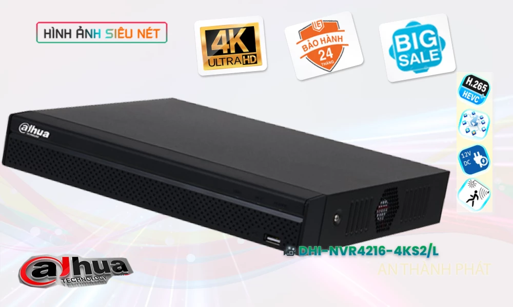 DHI-NVR4216-4KS2/L sắc nét Dahua ➠ DHI-NVR4216-4KS2/L sắc nét Dahua ➠