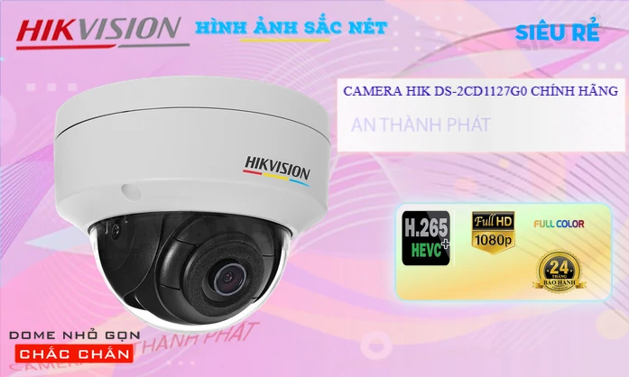Hikvision DS-2CD1127G0 Sắc Nét ✪ Hikvision DS-2CD1127G0 Sắc Nét ✪
