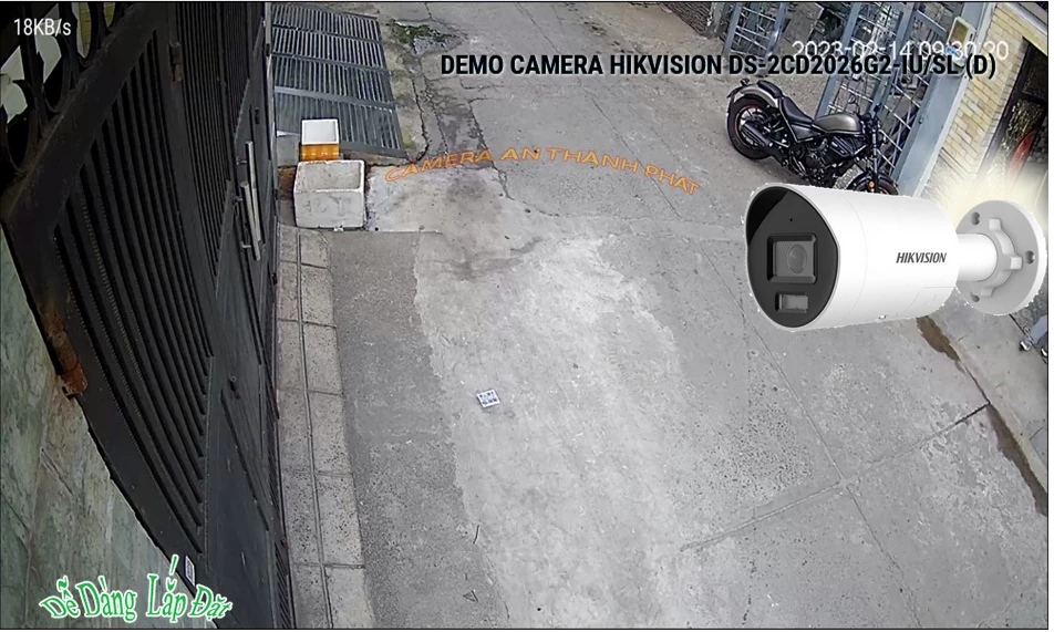 DS-2CD2026G2-IU/SL(D) sắc nét Hikvision