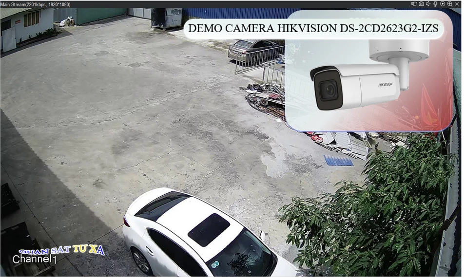 DS-2CD2623G2-IZS sắc nét Hikvision