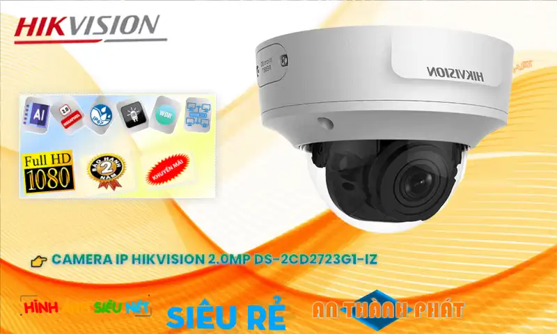 Camera Hikvision DS-2CD2723G1-IZ