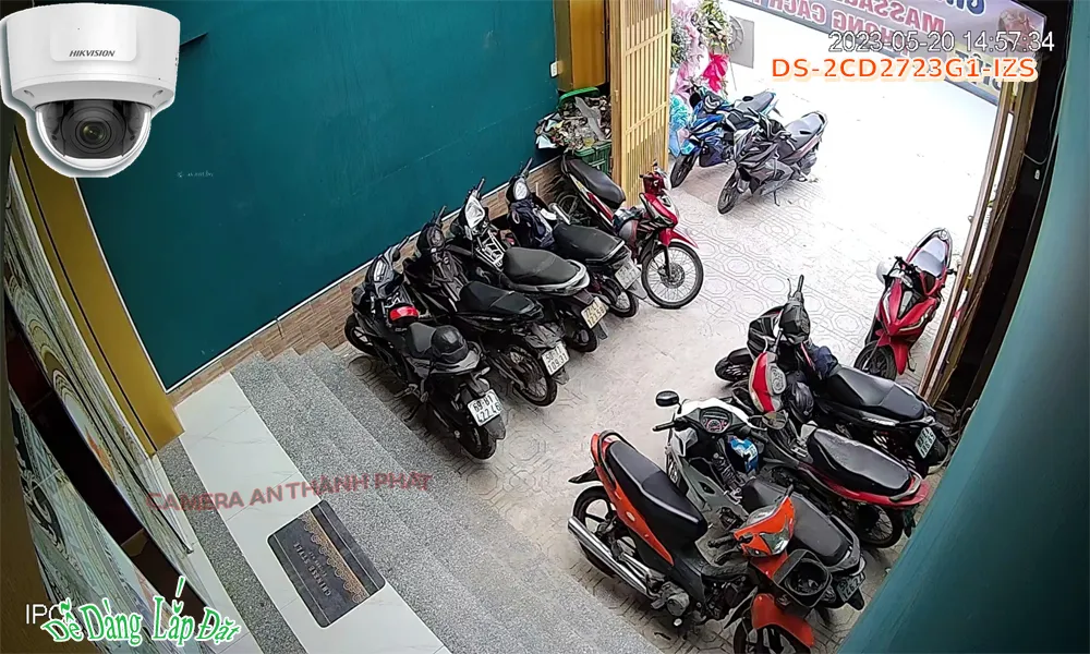 DS-2CD2723G1-IZS sắc nét Hikvision DS-2CD2723G1-IZS sắc nét Hikvision