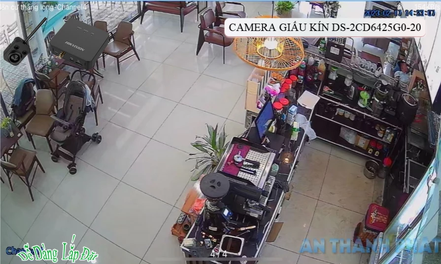 DS-2CD6425G0-20 sắc nét Hikvision