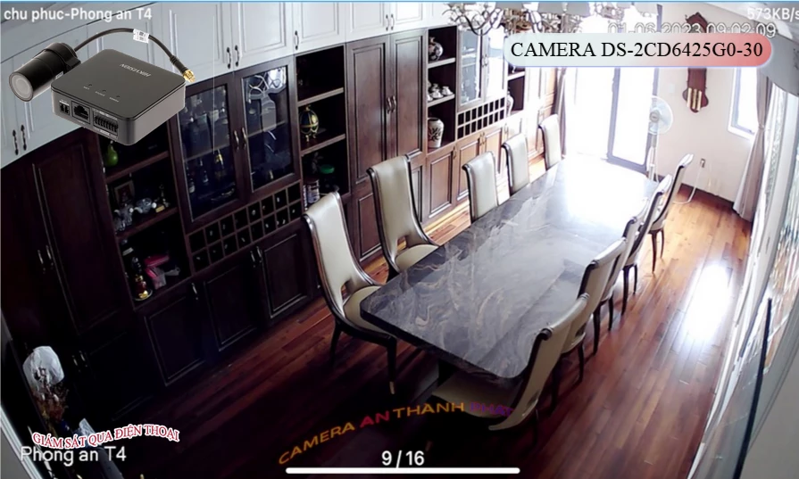 DS-2CD6425G0-30 sắc nét Hikvision ➠