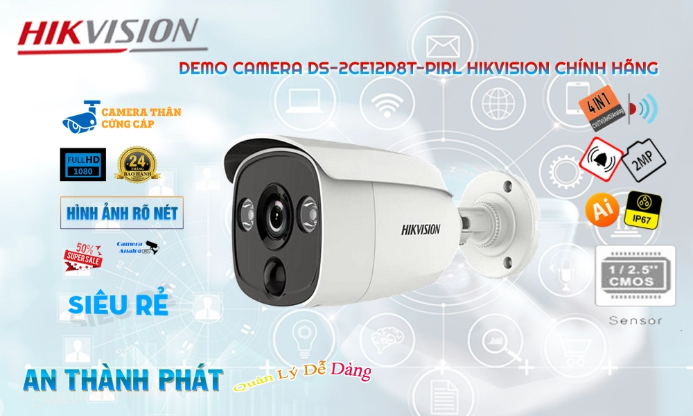 DS-2CE12H0T-PIRL Hikvision Chất Lượng