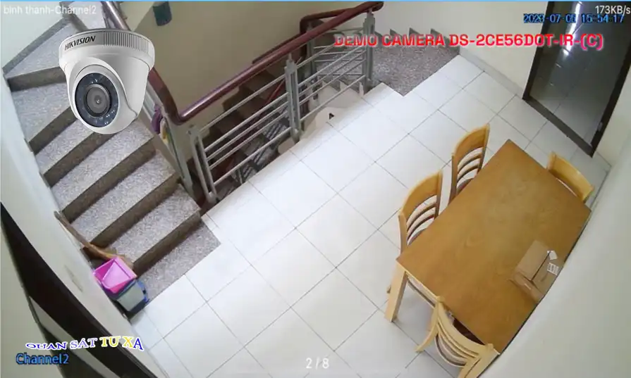 ➠  DS-2CE56D0T-IR(C) sắc nét Hikvision