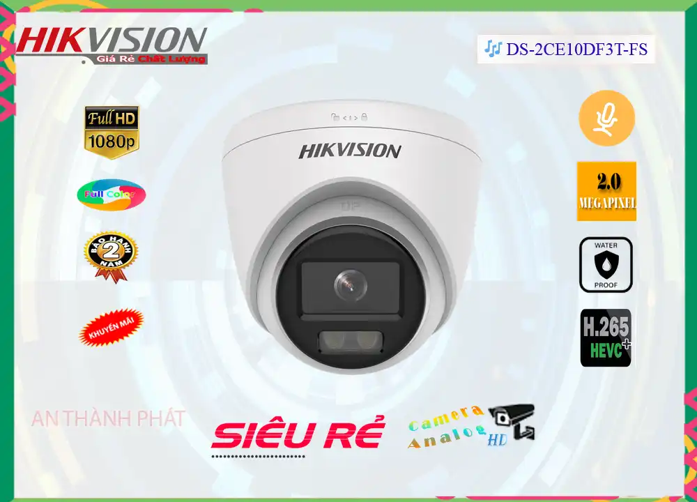 DS-2CE70DF0T-MF sắc nét Hikvision