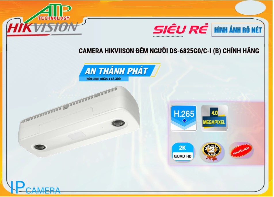 Camera An Ninh  Hikvision DS-6825G0/C-I(B) Chức Năng Cao Cấp