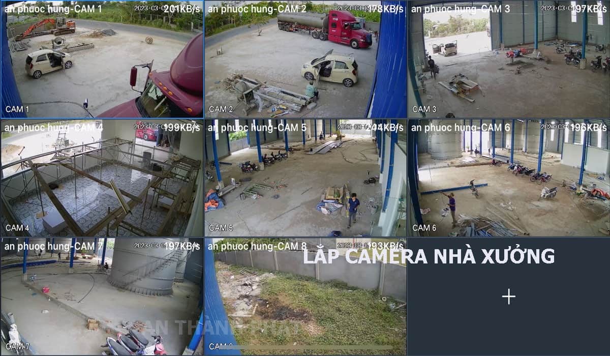 chất lượng hình ảnh lắp camera nhà xưởng