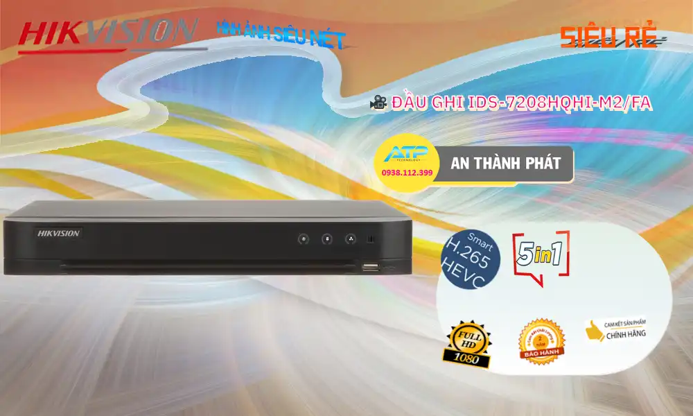 IDS-7208HQHI-M2/FA sắc nét Hikvision ➠ IDS-7208HQHI-M2/FA sắc nét Hikvision ➠