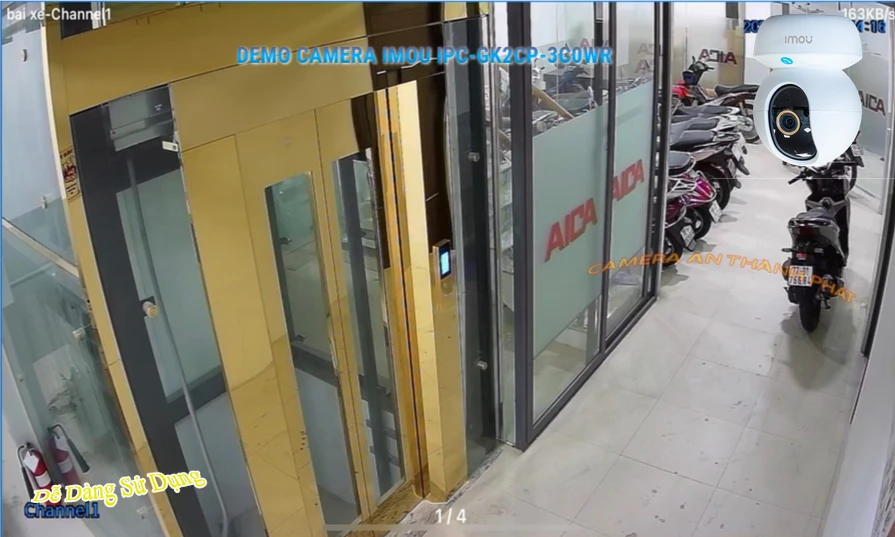 IPC-GK2CP-3C0W sắc nét Wifi Imou