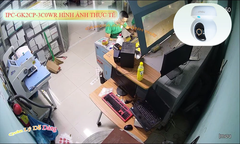 IPC-GK2CP-3C0WR sắc nét Wifi Imou
