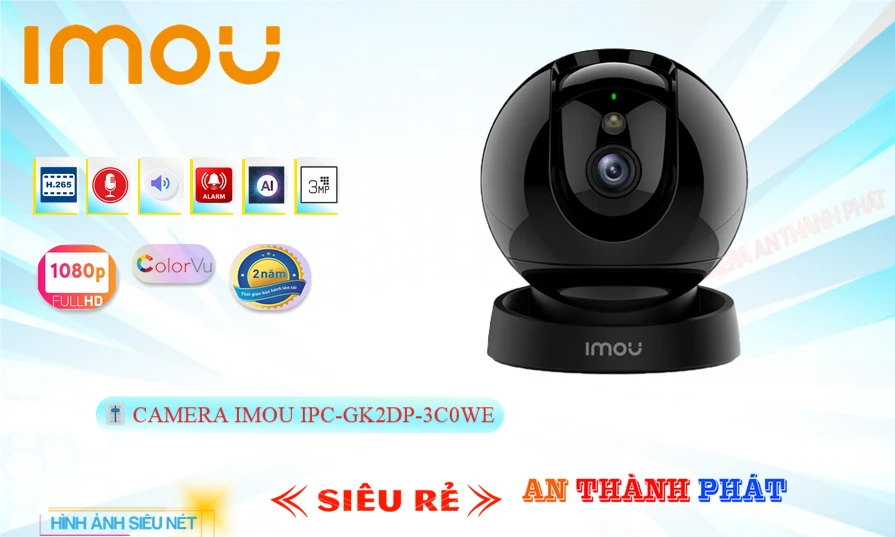 IPC-GK2DP-3C0WE sắc nét Wifi Imou IPC-GK2DP-3C0WE sắc nét Wifi Imou