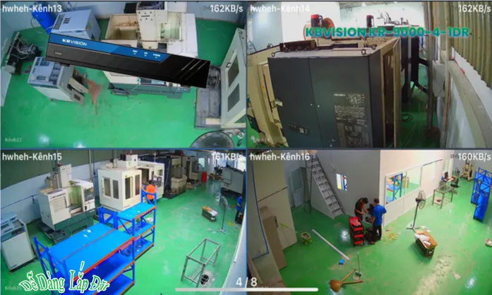 KR-9000-4-1DR Đầu Ghi Hình Sắc Nét