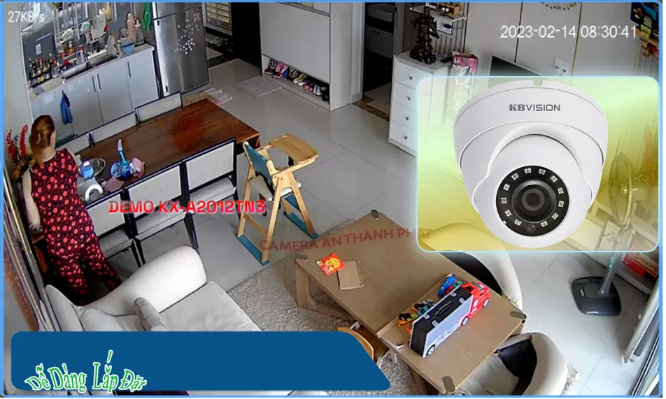 KX-A2012TN3 sắc nét KBvision KX-A2012TN3 sắc nét KBvision