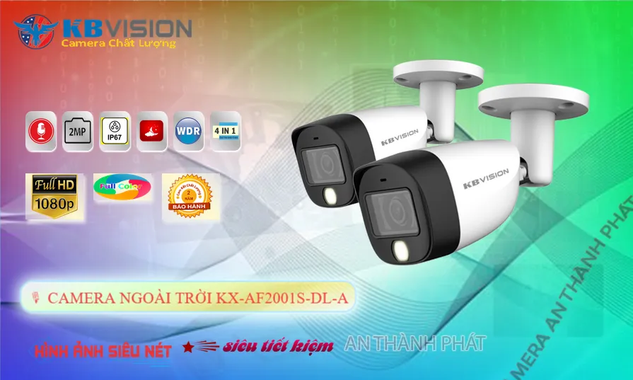 Camera KX-AF2001S-DL-A KBvision Thiết kế Đẹp Camera KX-AF2001S-DL-A KBvision Thiết kế Đẹp