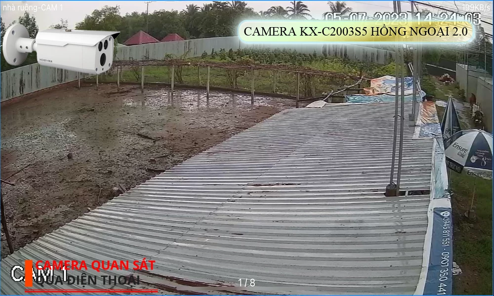 KX-C2003S5 sắc nét KBvision