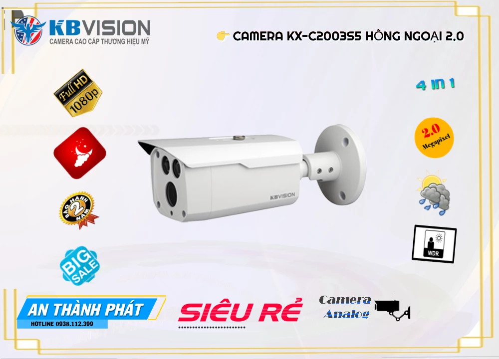 KX-C2003S5 Camera Kbvision Analog,giá kỹ thuật KX-C2003S5 HD ,Phân Phối Sỉ KX-C2003S5, Thiết Bị Camera KX-C2003S5 Bán Lỗ,KX-C2003S5 Giá Thấp Nhất,công nghê KX-C2003S5 FULL HD 1080P ,KX-C2003S5 Giá rẻ nhất,thông số KX-C2003S5,KX-C2003S5 Giá rẻ nhất,KX-C2003S5 giá kỹ thuật,KX-C2003S5 Đang giảm giá,KX-C2003S5 bán uy tín,sale KX-C2003S5