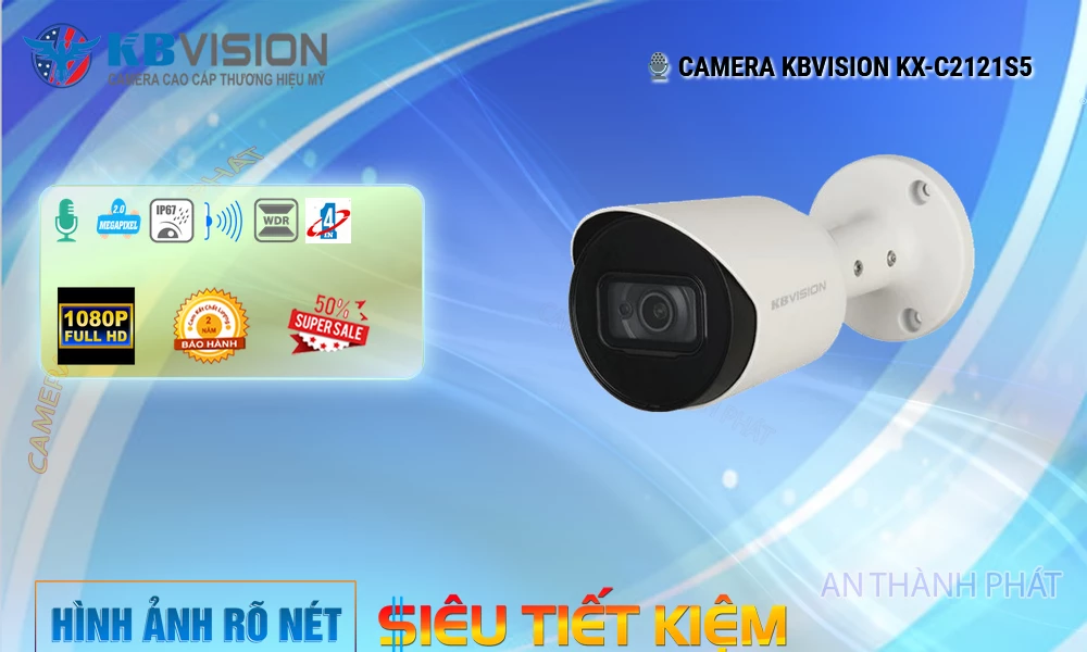 KX-C2121S5-A-VN sắc nét KBvision