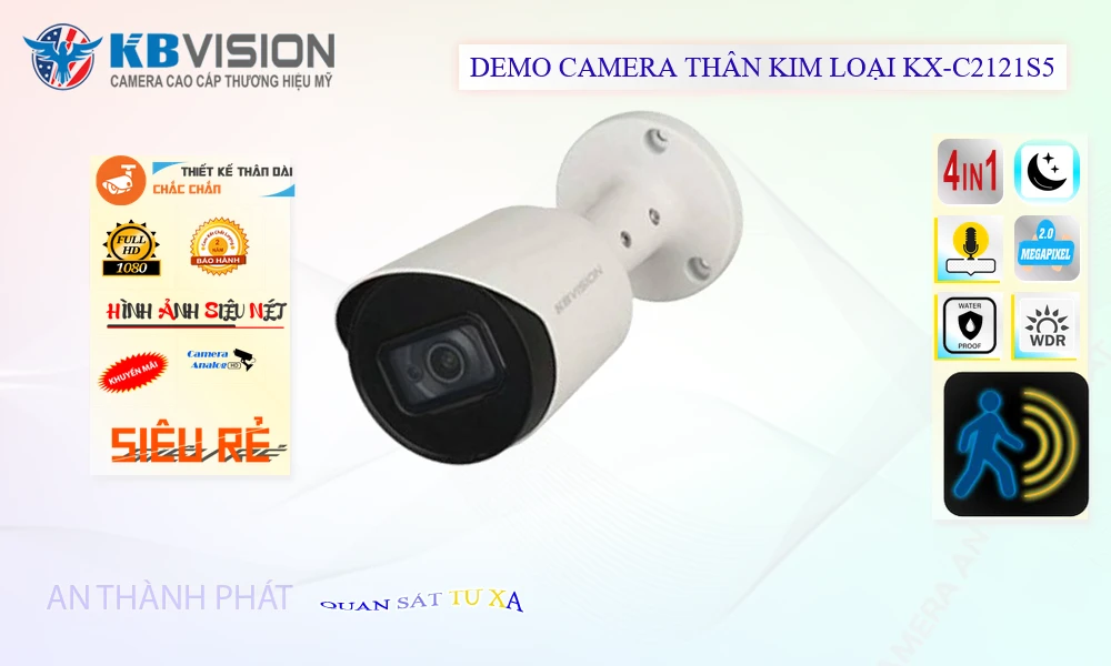 Camera KX-C2121S5 KBvision Giá rẻ Camera KX-C2121S5 KBvision Giá rẻ