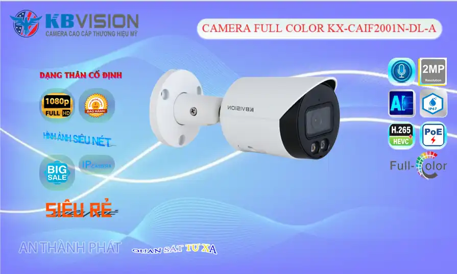 KX-CAiF2001N-DL-A sắc nét KBvision