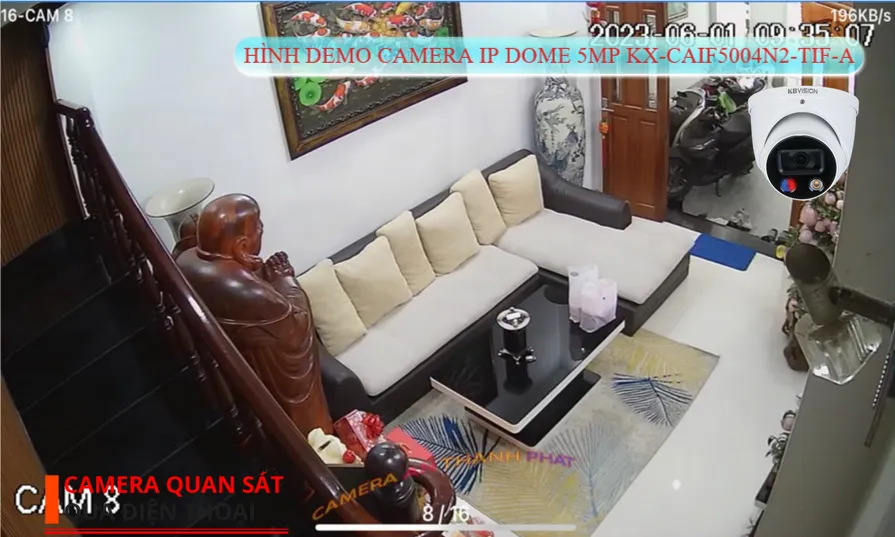 Camera KBvision Chất Lượng KX-CAiF5004N2-TiF-A Camera KBvision Chất Lượng KX-CAiF5004N2-TiF-A