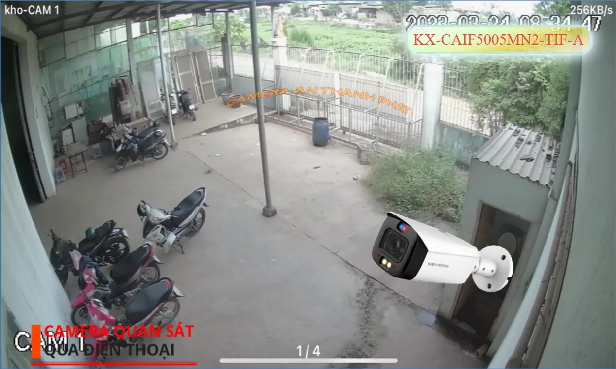 KX-CAiF5005MN2-TiF-A sắc nét KBvision