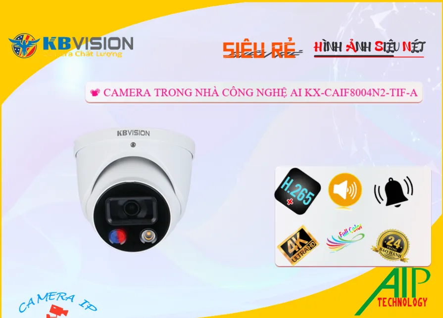 Camera KBvision Chất Lượng KX-CAiF8004N2-TiF-A Camera KBvision Chất Lượng KX-CAiF8004N2-TiF-A