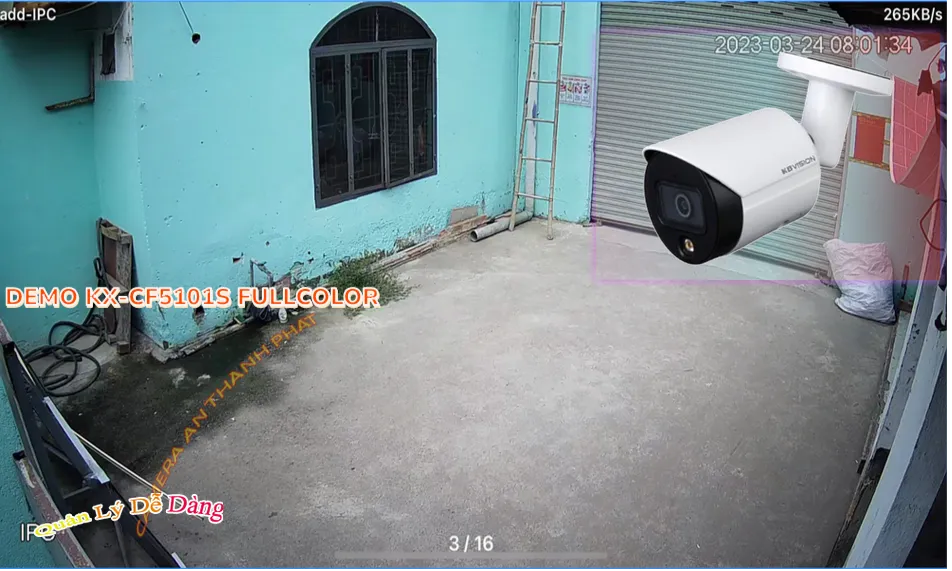 KX-CF2001N3-A sắc nét KBvision