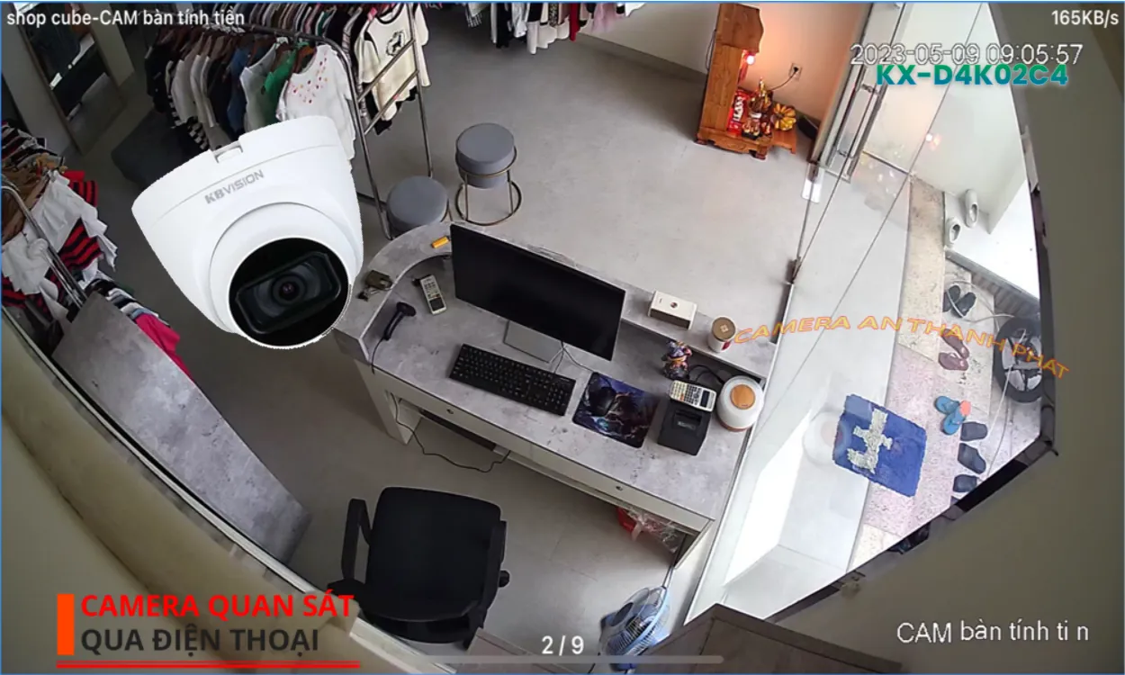 KX-D4K02C4 sắc nét KBvision