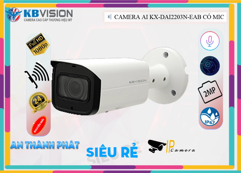 KX-DAi2203N-EAB sắc nét KBvision KX-DAi2203N-EAB sắc nét KBvision